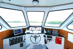 Intercoastal Boat Tour Cockpit